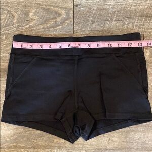 Sleek Black Women's micro Bike Shorts